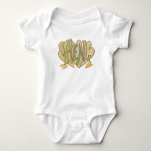 Healing Hearts Word Art Baby Clothing Baby Bodysuit