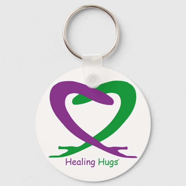 Healing Hugs Key Ring (Front)