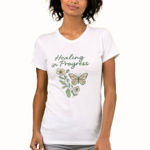 Healing in Progress – Gentle Floral Butterfly