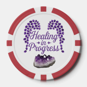 Healing in Progress Inner Peace Loading Poker Chips