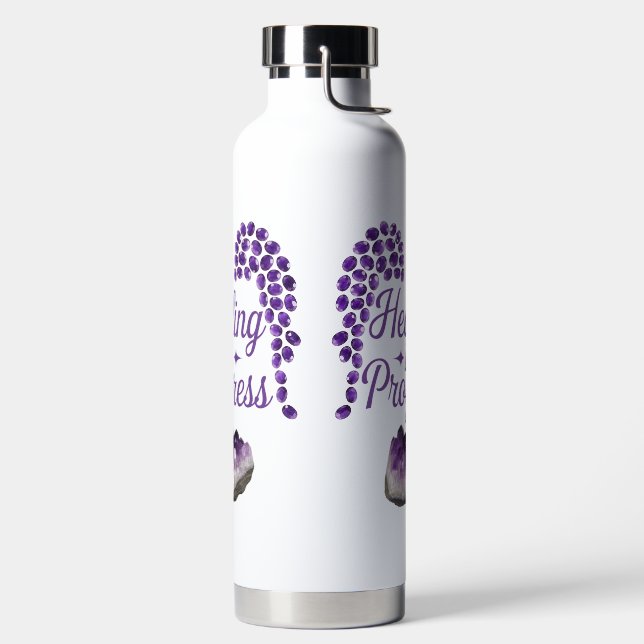 Healing in Progress  Inner Peace Loading  Water Bottle (Left)
