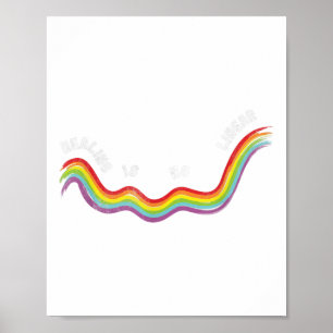 Healing Is No Linear Mental Health Awareness Poster