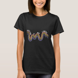 Healing Is Not Linear Mental Health Awareness Rain T-Shirt