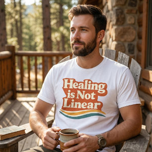Healing Is Not Linear - Mental Health Awareness Tri-Blend Shirt