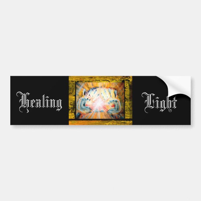 Healing Light Bumper Sticker (Front)