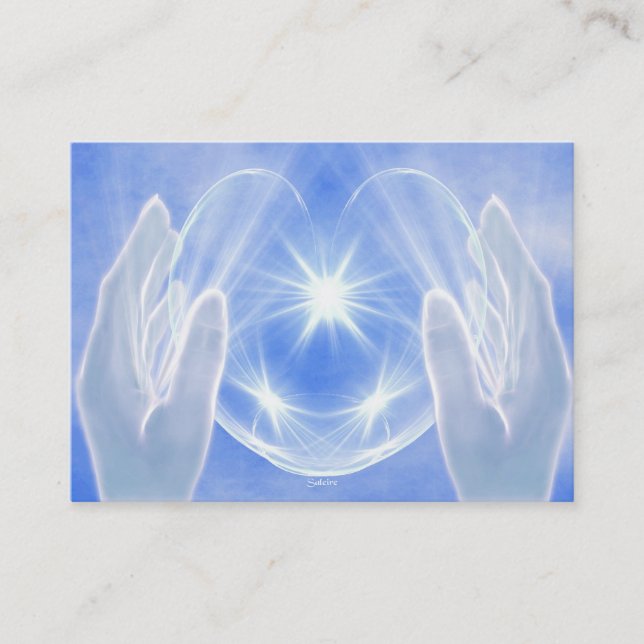 Healing Light Business Card (Front)