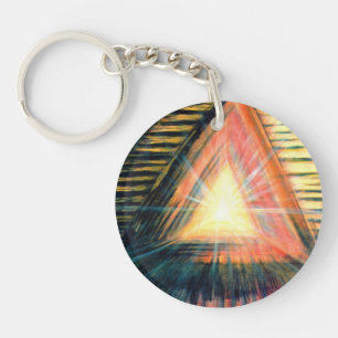 Healing Light & Healing Hands Key Ring