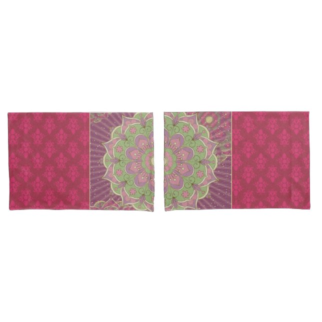 Healing Mandala - Pillow Cases (Front-Set)