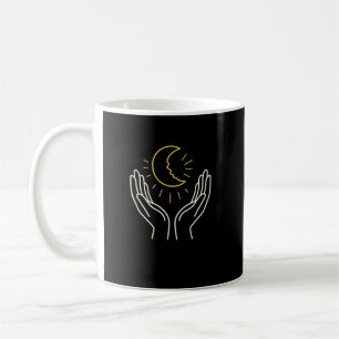 Healing Moon in Hands • Emotional Recovery & Inner Coffee Mug