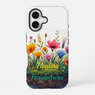 Healing needs forgiveness love faith iPhone 16 case
