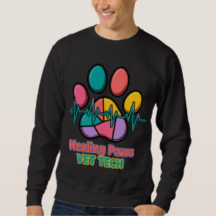 Healing Paws Vet Tech Sweatshirt
