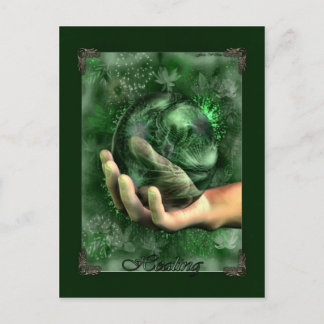 healing  - postcard