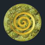 Healing Power Magnet<br><div class="desc">Spirit ARTwork by EDDA Fröhlich | object: gold spiral | topic: power healing of body,  mind & soul</div>