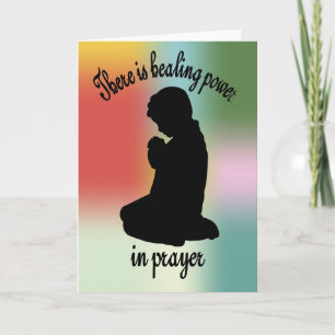 Healing Power of Prayer Card