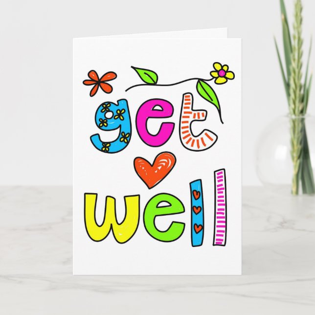 HEALING PRAYERS GET WELL CARD (Front)