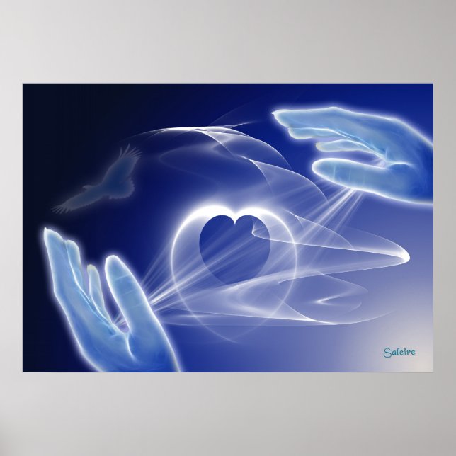 Healing Rays Poster (Front)