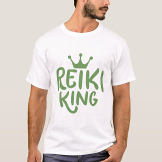 Healing Royalty in Green - reiki king T-Shirt