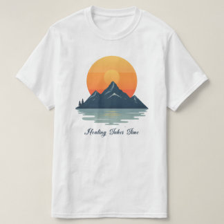 Healing Takes Time" Script Font T-Shirt | Minimali