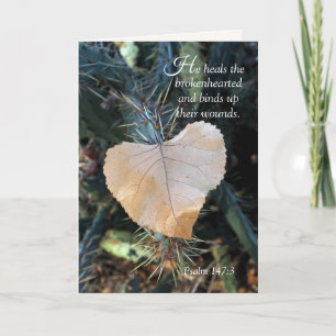 Healing the Brokenhearted Comfort Card