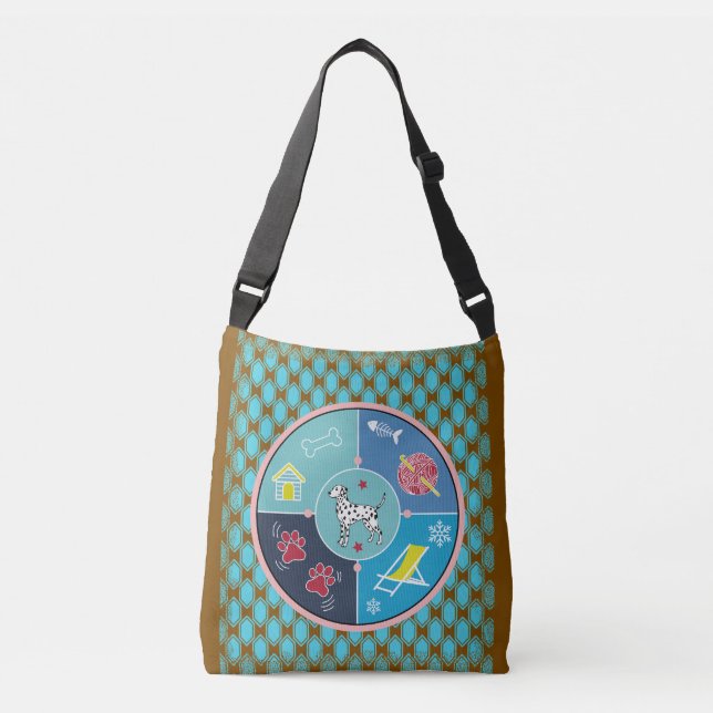 Healing therapy crossbody bag (Front)