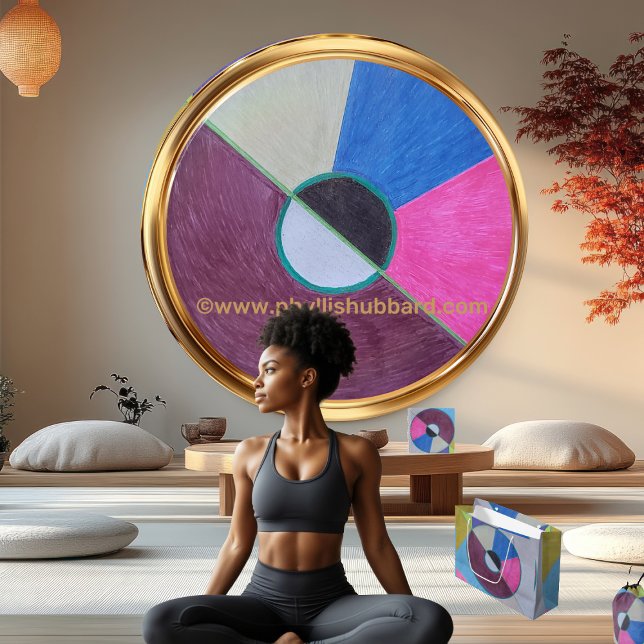 Healing Torus Throw Blanket (“Healing Torus” is now available. Browse/Shop/Purchase At: https://bit.ly/SmartArt4Wellness)