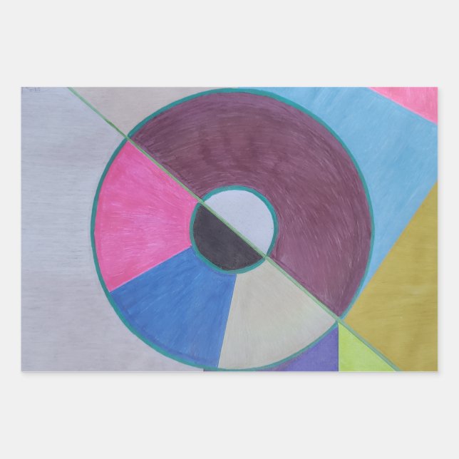 Healing Torus Wrapping Paper Sheet (Front)