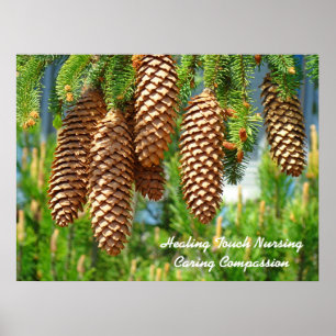 Healing Touch Nursing Art Prints gifts Caring