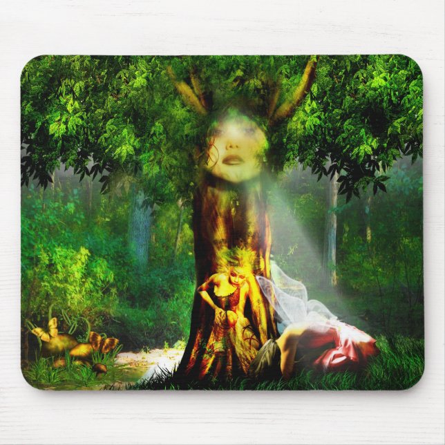 Healing Tree Mouse Pad (Front)