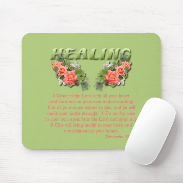 Healing Verse Mouse Pad (With Mouse)