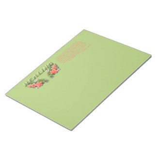 Healing Verse Notepad