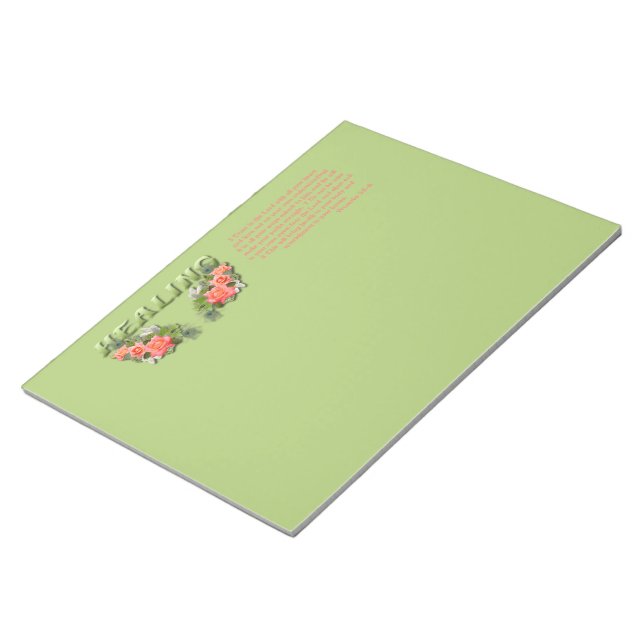 Healing Verse Notepad (Angled)
