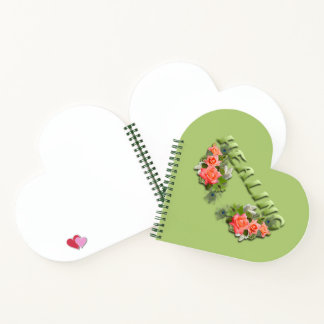 Healing Verse Plain Heart Notebook