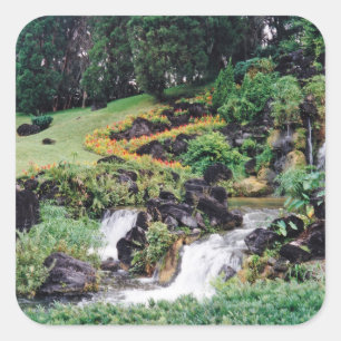 Healing Water Square Sticker