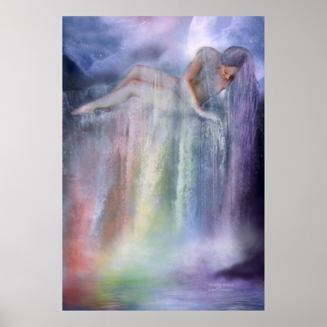 Healing Waters Fine Art Poster/Print Poster (Front)