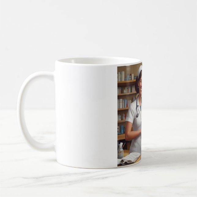 Healing with a Smile Mug: Spread Joy with Every Si Coffee Mug (Left)