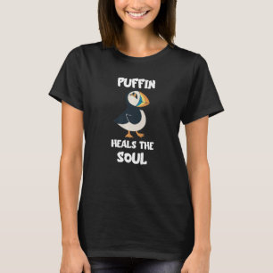 Heals The Soul Puffin Puffin Iceland Animal Sea B T-Shirt