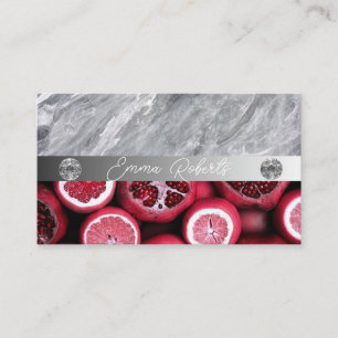 Health and Nutrition Life Coach Business Card