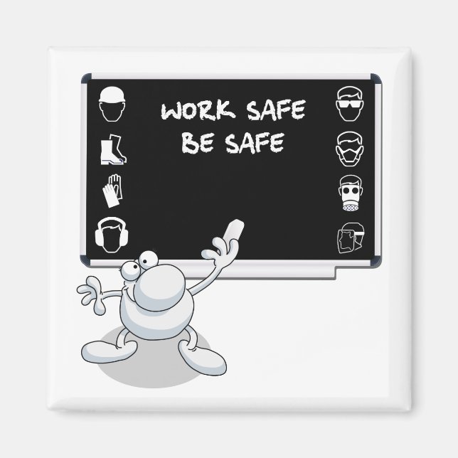 Health and safety magnet (Front)