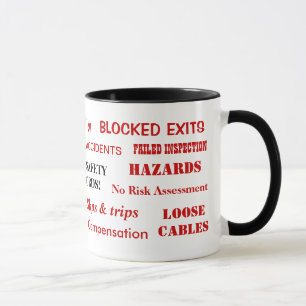 Health and Safety Swear Words and Expletives! Mug