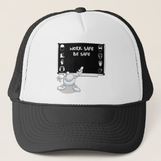 Health and safety trucker hat