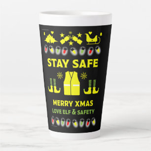 Health And Safety Xmas Gifts   Latte Mug
