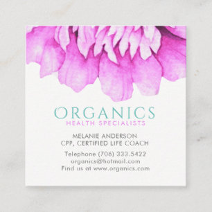 Health and Wellness Business Cards