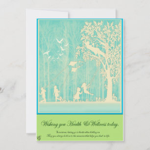 Health and Wellness Greeting Card