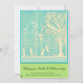 Health and Wellness Greeting Card