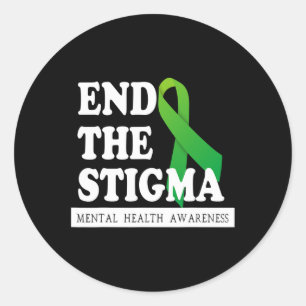 Health Awareness 1  Classic Round Sticker