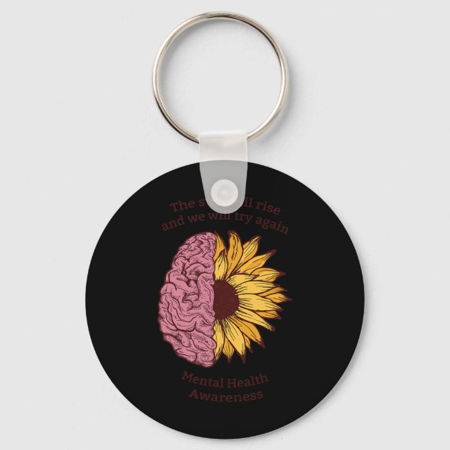 Health Awareness 2  Key Ring (Front)