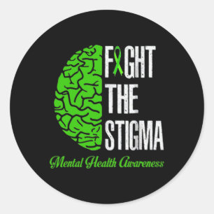 Health Awareness  Classic Round Sticker