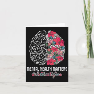 Health Awareness End The Stigma Mental Awareness Card