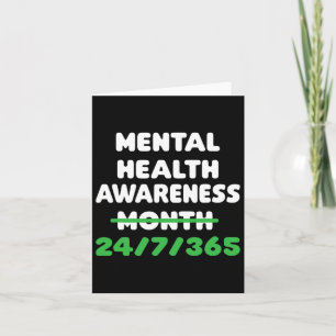 Health Awareness For Suicide Prevention Card