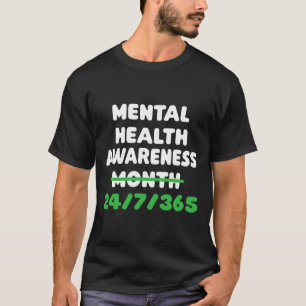Health Awareness For Suicide Prevention  T-Shirt